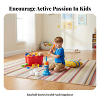 Indoor and Outdoor Play Kids Baseball Er Parent-Child Interaction Kids Baseball Er Set Steady Pitches for Youngsters, Beginners, Park