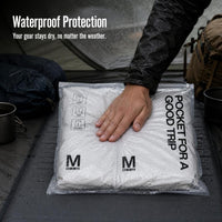 Travel Hand-Roll Compression Storage Bags for Clothes, Shoes, and Socks