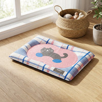 Dog Cooling Mat Gel Filled Square Waterproof Pet Mat for Summer Heatwaves
