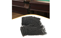 6 Pieces Pool Table Pockets Billiard Receptacle Thickened Pool Table Mesh Bags for Bar