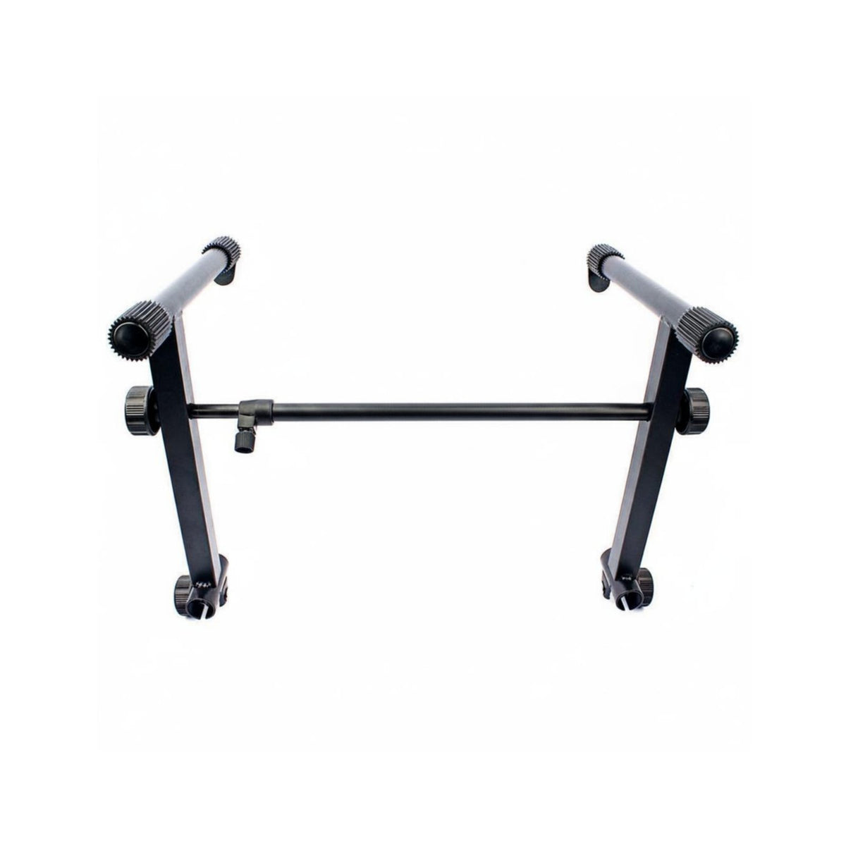 Double Tier Keyboard Stand Heavy Duty Double Keyboard Stand Portable 2-Tier Synthesizer Rack for Artists