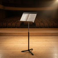 Sheet Music Stand Matte Black Tripod Music Stand Freestanding for Home Studio