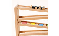 Rolling Track Toy Fine Motor Wooden Exploratory Wooden Ramp   for Preschoolers, Kids, Playroom, Daycare, Classroom