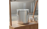 Stainless Steel Insulated Barrel High Temperature Resistant Professional Insulated Food Pot Locking Lid Soup Container