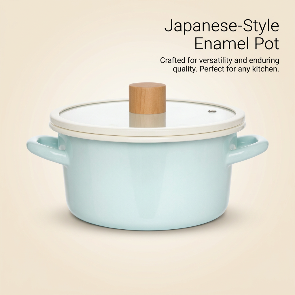 Thickened Double Ear Soup Pot, Soup Pot Stew Pot, Pot Stew Pot Vintage, Universal Stovetop Stew Pot, Enamel Pot with Double Ear Handle