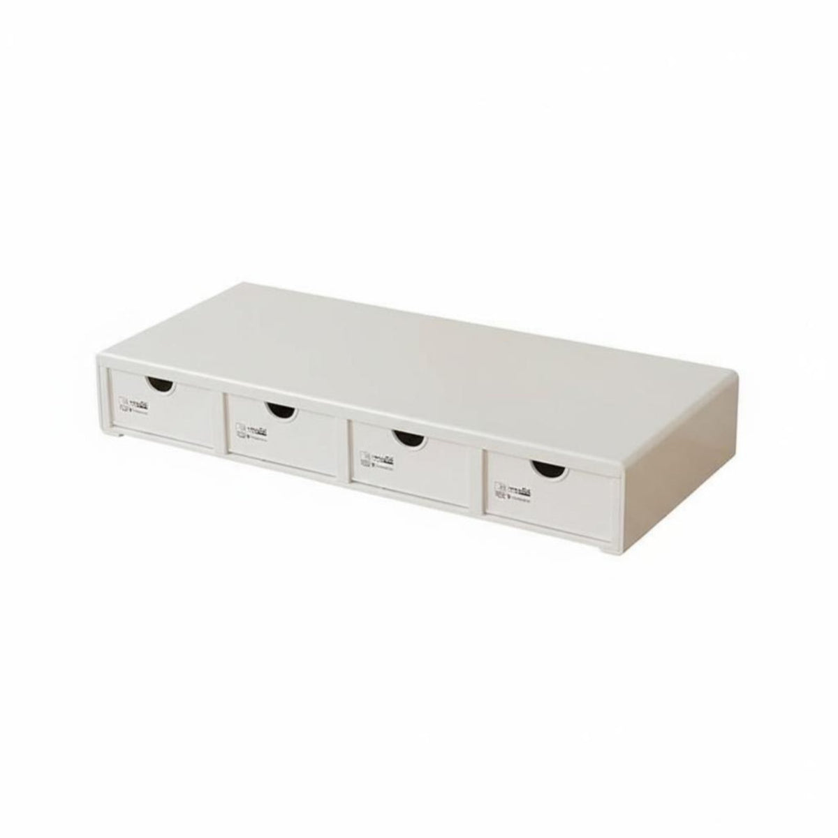 Drawer Monitor Riser No Assembly Required Monitor Riser with Drawer for Students