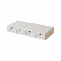 Drawer Monitor Riser No Assembly Required Monitor Riser with Drawer for Students