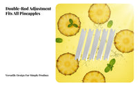 Manual Pineapple Peeling Machine Labor Saving Stainless Steel Pineapple Skin Remover Kit Fruit Processing Tool Long-Lasting