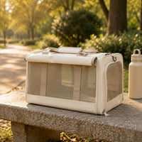 Large Cat Travel Top of the Bag Handle Foldable Cat Carrier Easy to Easy to Maintain Soft Sided Pet Carrier for Outdoor