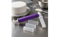 Manual Cake Violet Barrel Cake Translucent Cups Manual Decorating Tool