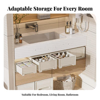 Stackable Drawer Box Space-Saving Stackable Pull-slide-out Drawer Freely Combinable