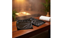 25 Pieces Elastic Waist Disposable Boxer Shorts Non Woven Nonwoven Boxer Shorts Individually Wrapped Disposable Boxers Lightweight for Spa Guests, Travelers, Travel, Sauna, Massage