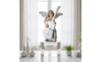 Gift Idea Music Angel Figurine Delicate Design Cello Angel Statue for Girls