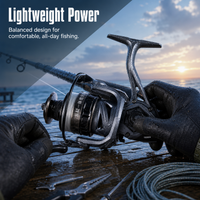 Teben Saltwater Spinning Fishing Reel for Sea Rod Lure Rod Raft Rod Long Cast