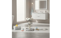 Infant Standing Shower Aid Non-Slip Base Infant Shower Effortless Assembly to Clean Child Standing Bath Support for Infants, Young Children, Bathtub