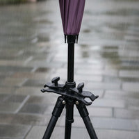 Tripod Umbrella Clamp Weather Protection Camera Tripod Umbrella Holder Portable Detachable for Outdoor Photographers