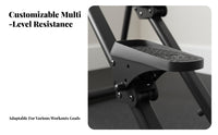 Adjustable Resistance Cardio Stair Stepper Machine Digital Monitor Vertical Climber Machine Heavy-Duty Frame Home Cardio Stepper Quiet Operation