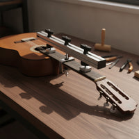 Metal Guitar Neck Clamp with Pressure Knobs Professional Neck Straightener Sturdy Fretboard Straightener Rigid for Luthiers