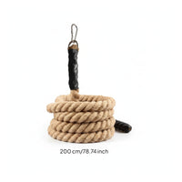 Metal Hook Cat Climbing Rope Wrapped Ends Pet Climbing Rope