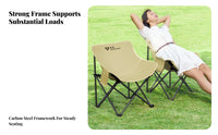 Foldable Design sleeklow-slung Moon Chair With Backrest Folding Camp Chair Lightweight Fishing Stool Easy Setup for al fresco diningkers, Beachand adventureers, Beach, al fresco dining, al fresco dinings, Backyard