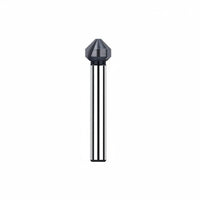 90 Degree Countersink Boring Tool High Tungsten Carbide Chamfering Cutter Burr Final Power Tool Accessory for Machinists, Metalworkers, Factory