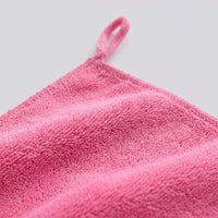 Microfiber Cleaning Towel with Hanging Hook, Reusable Absorbent Cloths for Kitchen Scratch, 30 x 30 cm