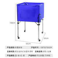 Mobile Volleyball Cart, Basketball Cart, Soccer Ball Cart, Iron Portable Storage Cart Foldable