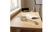 Music Clip with Instrument Clamp Lightweight Music Sheet Clip Compact Musical Accessory for Marching Band Members