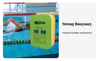 Beginner Friendly Swimming Kickboard High Buoyancy Swim Training Board Lightweight for Beginners, Children, Water Aerobics, Beach