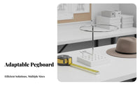 Pegboard Hat Rack Long-Lasting Cap Holder Pegboard Hook Rust-Resistant