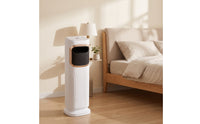 Column Air Chiller Space-Saving Pedestal Fan Electric Floor Fan for Bedroom