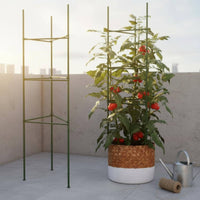 36 Pieces Easy to Use Plant Stake Arm Reusable Trellis Connector Clip Sturdy Plastic Garden Stake Connector Expandable for Gardeners, Outdoor, Greenhouse
