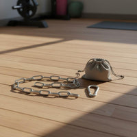 Fitness Extension Chain Chain with Carabiner Steel Fastener for Athletes