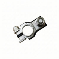 Insulated Base Battery Clamp Head Threaded Hardware Battery Terminal Clamp Hex Nut Automotive Part Heavy-Duty