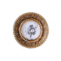 Floral Tabletop Photo Frame Embossed Vintage Photo Frame