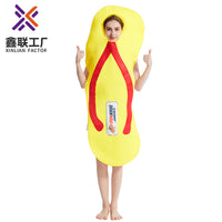 人字拖创意演出道具表演服人偶服装成人搞笑cos趣味派对欧美奇幻