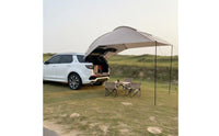 Car Rear Awning Portable Vehicle Rear Awning Trunk Sunshade Cover Rainproof Hatchback Sun Shade Protection for Tailgating