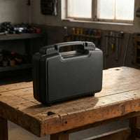 Hard Carrying Case with Handle Portable Shockproof Equipment Case Compact Empty for Outdoor