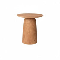 Small Round Accent Table Waterresistant Round Tripod Table Sun-Resistant Weather Resistant for Patio Owners, Decor Lovers