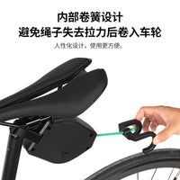 Rrskit Mountain Bike Road Bike Trailer Towing Rope Child Towing System, Retractable Lightweight Portable