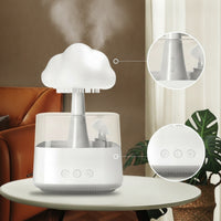 Rain Cloud Humidifier Quiet Cloud Humidifier Appliance Cool Mist for Adults, Bedroom, Living Room