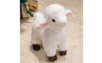 Soft Lamb Stuffed Animal Cuddly Lamb Plushie Soft Sheep Stuffed Animal Cute for Children, Toddlers, Collectors, Nursery, Shelves, Desk