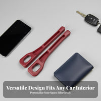 2 Pieces Space Filler Flexible Material Seat Crevice Barrier Easy Installation Automotive Console Crevice Protector