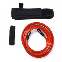 Portable Swimming Resistance Belt Kit Heavy-Duty Swimming Tether Instructor Kit Low-Impact Swim Harness Above-Ground for Athletes