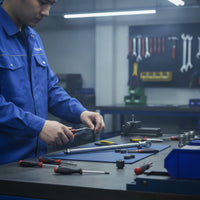 Push-Pull Rod Threaded Mechanical Linkage Assembly Rod with Terminal Fitting Adjustable for Machinists, Machinery, Repair Work