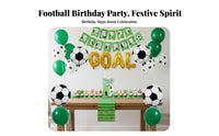 GOAL Foil Balloons Soccer Theme Party Supplies Versatile Decor Football Birthday Decoration Set Easy to Assemble for Parents, Sports Events