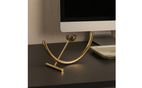 Stainless Steel Candle Holder Minimalist Decor Piece Angled Support