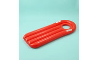 Swimming Buoyant Aid Board with Handles Lightweight Inflatable Kickboard with Handles Easy-to-Carry Beginner-Friendly