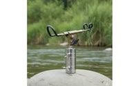 Fishing Rod Holder with Clamp Adjustable Fishing Rod Holder Portable Hardware for Fishermen, Anglers