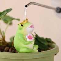 Detailed Resin Animal Figurine Smooth Finish Plant Pot Decoration Small Painted Sculpture Decorative
